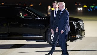 NATO-Gipfel: Biden in Brüssel eingetroffen - Blinken wirft Russland Kriegsverbrechen vor