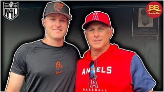 Tyler Nevin On The Relationship With His Father Angels Manager Phil Nevin