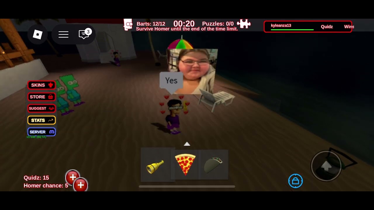 Rare clip of a hacker with a custom skin in yvh 