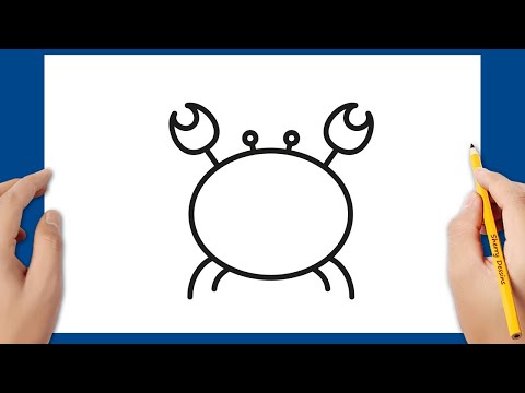 Vidéo: Comment Dessiner Un Crabe Réaliste