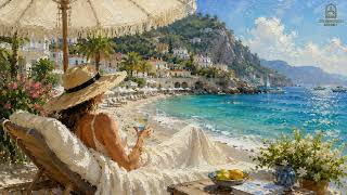 Azure Coast Escape 🌊 Relaxing Beach Lounge Music for Sunny Days, Work & Pure Relaxation