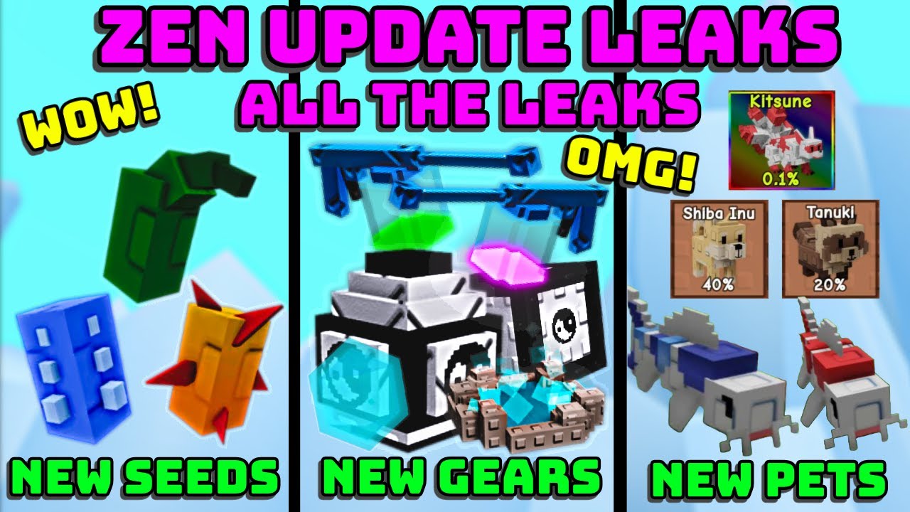 😍 KOI FISH, SPIKED MANGO SEED, ZEN EGG AND MORE - ALL LEAKS THIS