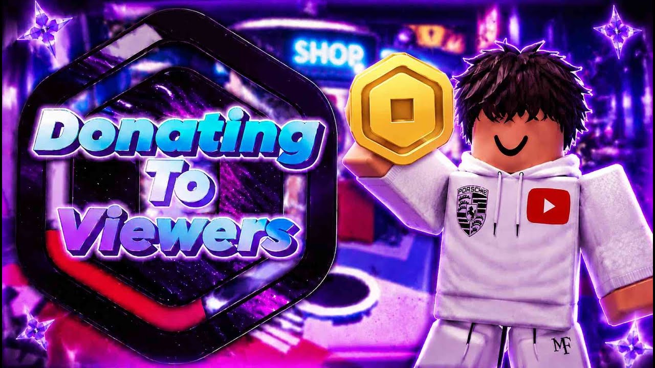 PLS DONATE LIVE 🔴 | DONATING ROBUX TO VIEWERS | - YouTube