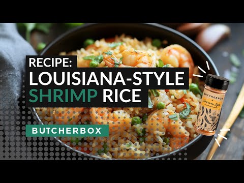 Flavorful Louisiana-Style Shrimp Rice Perfect for Dinner