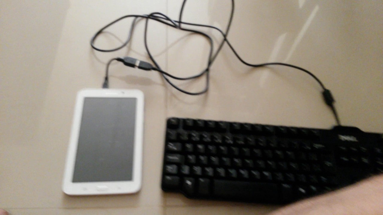 Como usar o teclado USB em seu telefone ou tablet - YouTube