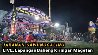 🛑LIVE Jaranan SAWONGGALING Lapangan Baheng Kiringan Magetan