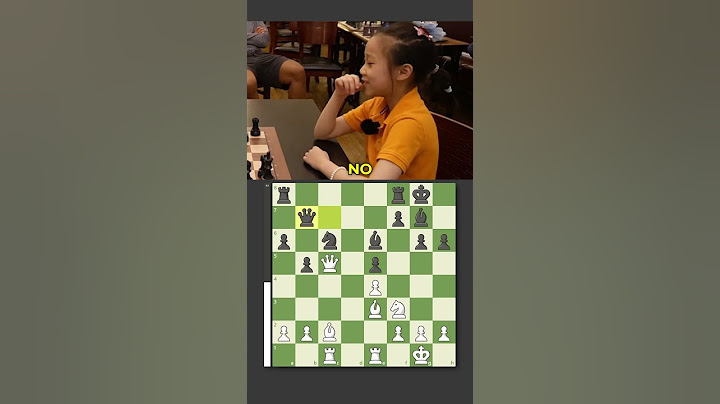 8-Year-Old Girl TRICKS Chess Master