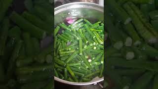 Memasak Sayur Asem Kacang Panjang || Bunda Wiwik Yuniati #memasak