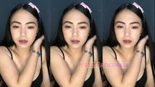 BIGO LIVE TANTE TANKTOP HITAM UTINGNYA NYEMBUL