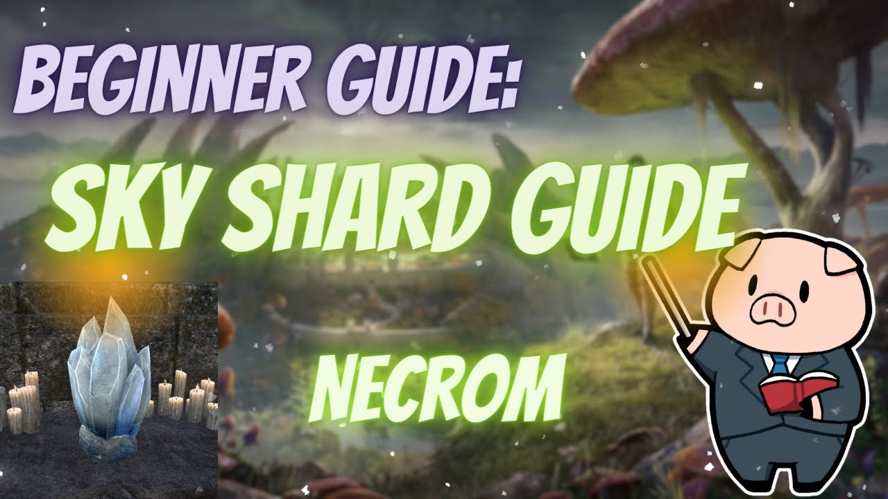 ESO Beginner Guide Skyshard + Skill Points. Updated Necrom YouTube