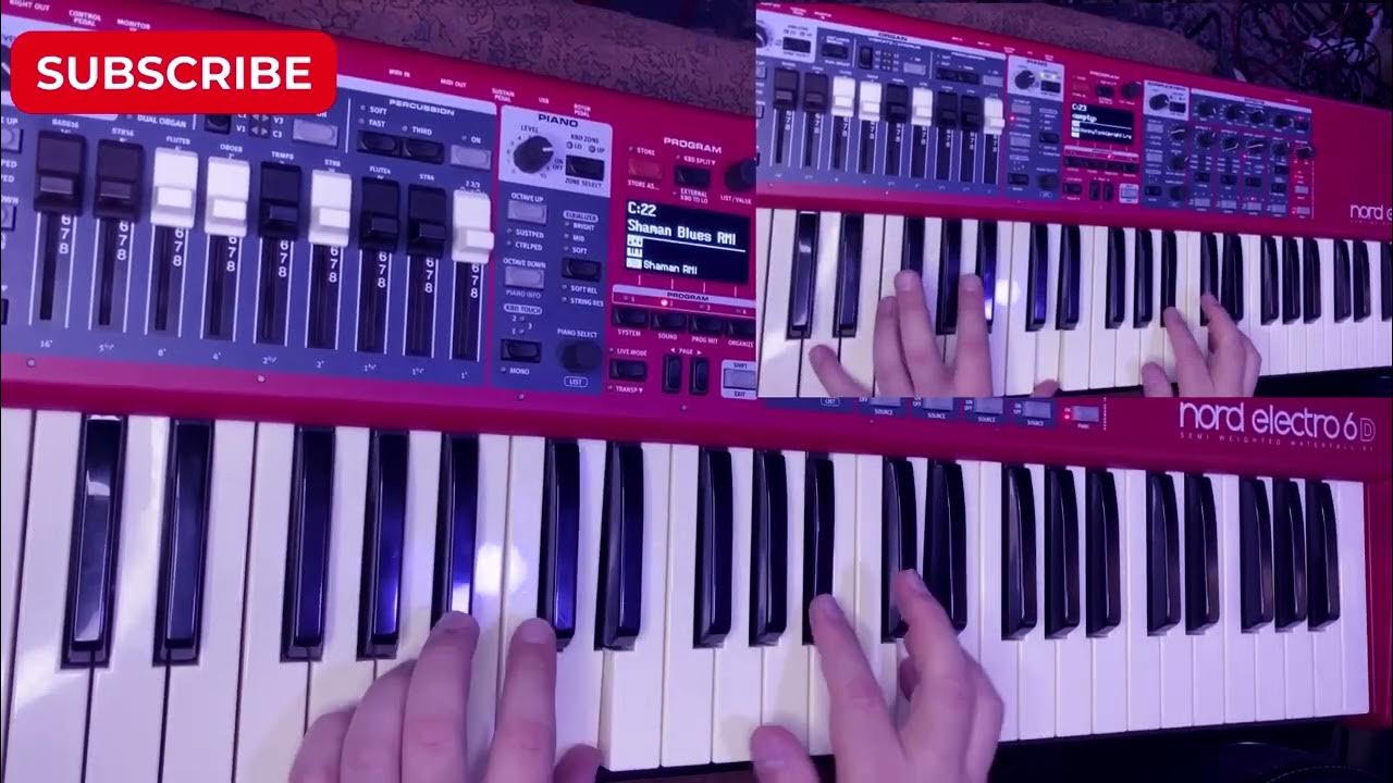 Shaman blues the doors keyboards parts thedoors thedoorscover nord 