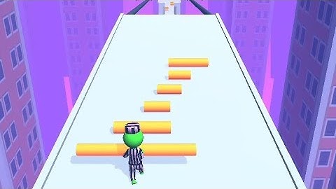 Roof Rails 🏋️🔥🌁 All Levels Android Gameplay ( Level 19-21 )