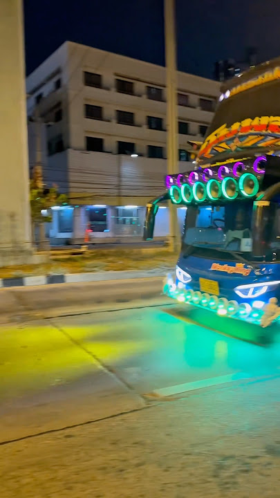 Dj bus of Thailand 🇹🇭 enjoy the music 🎶 #music #bangkok #streetstyle #shorts