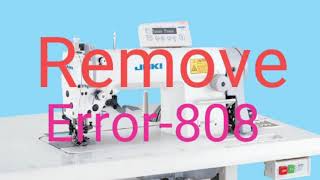 Juki-DMN-5420N-7.Remove-Error-808-Sewing machine