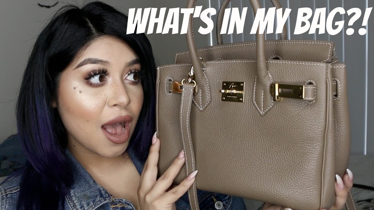 WHAT'S IN MY BAG! ft Teddy Blake Caty Gold 10