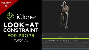 Look-At Constraint in iClone 8 - Sword Animation