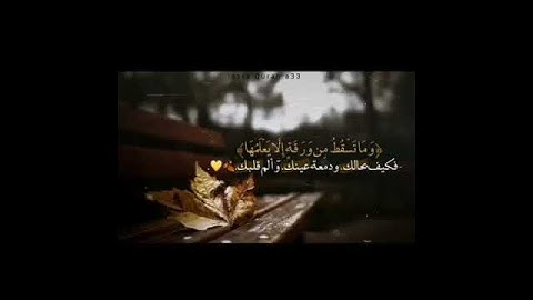 سورة الأنعام _اية59