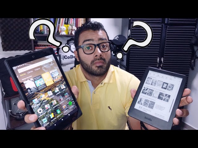 👊 ¿Comprar Kindle o Tablet para leer? 👉 comparativa con Kindle Fire HD 8  