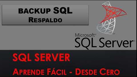 RESPALDAR BASE DATOS SQL server management studio - realizar BACKUP SQL SERVER