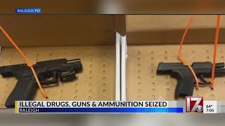 Felons nabbed during Raleigh bust; 4 guns, ammo and meth seized, police say