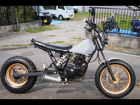 ☆TW200 後期型☆激シブ！カスタム車☆快調セル一発☆ロンスイ