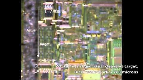 Cleaving accurately using the LatticeAx