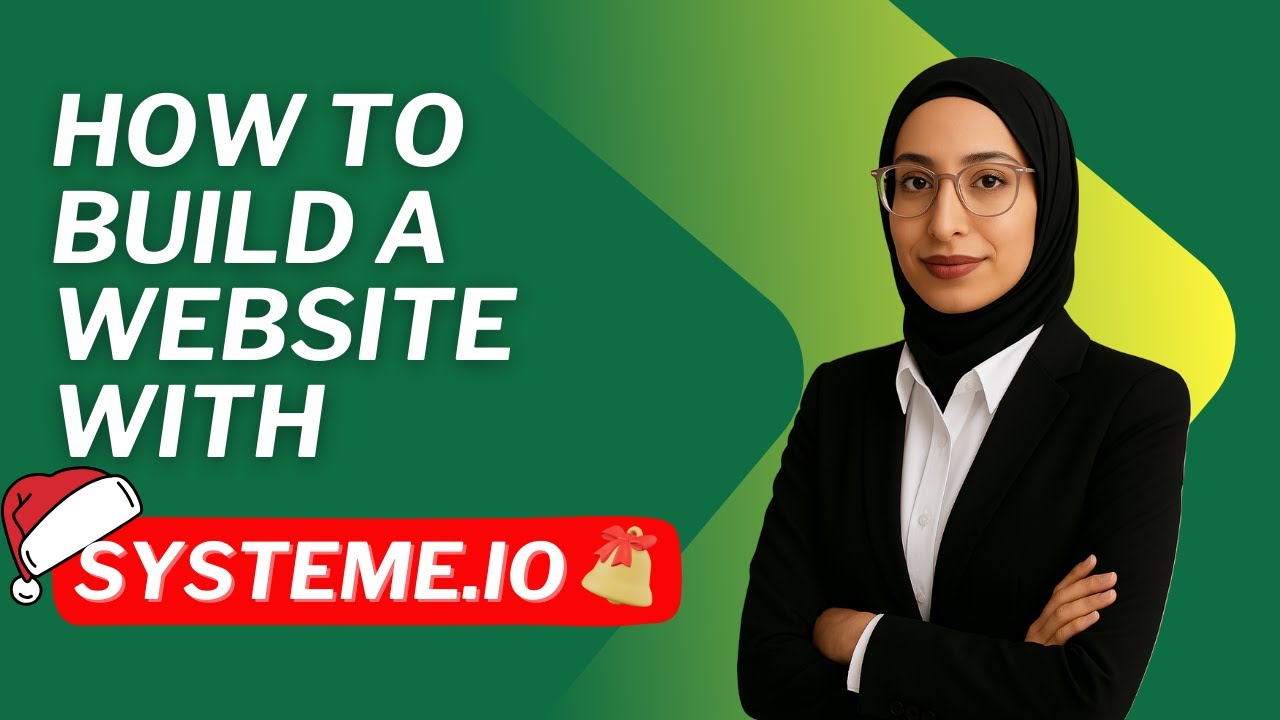 Как создать веб-сайт с помощью новой функции конструктора сайтов в Systeme.io