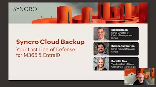 Syncro Cloud Backup: Your Last Line of Defense for M365 & EntraID screenshot 1