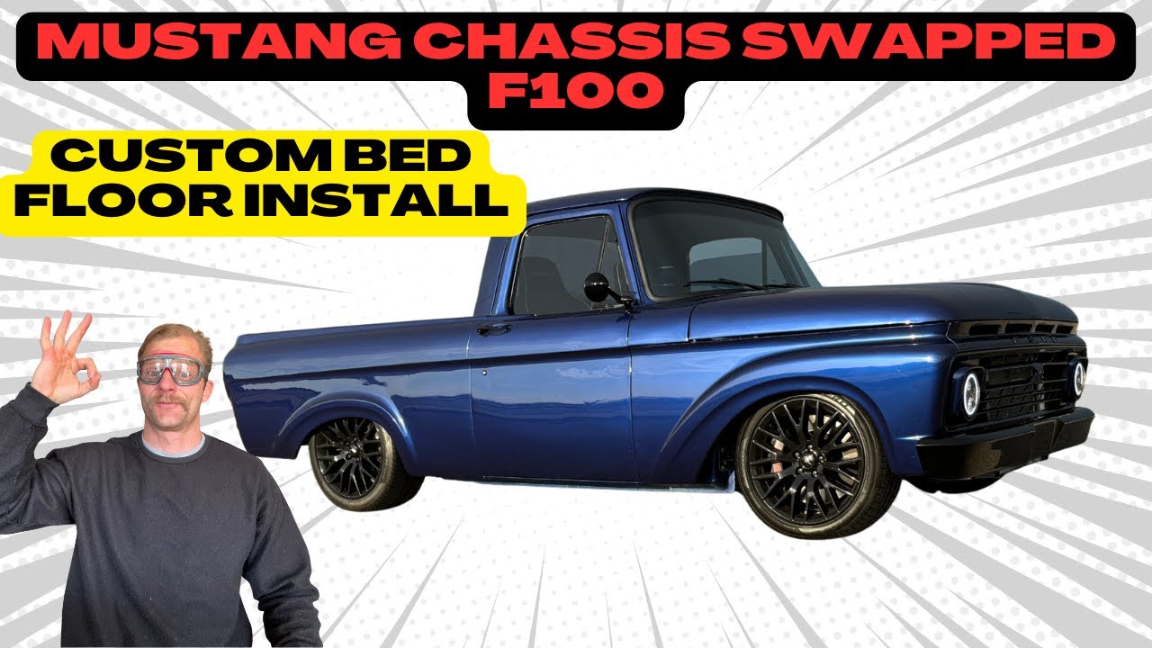 Безумный F100 Unibody 1962 года / замена шасси Mustang 2016 года: изготовление кузова по индивиду...