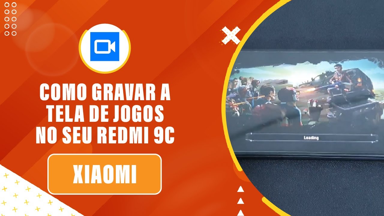 Como gravar a tela de jogos no seu Redmi 9C - passo a passo - YouTube