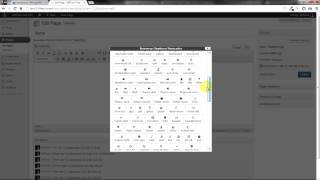 Bootstrap Glyphicons in Visual Editor WordPress Plugin Demo