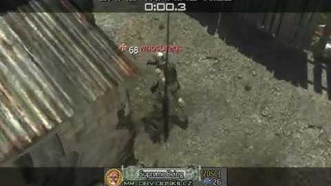 MW3 Infection cross map T-Knife for the win
