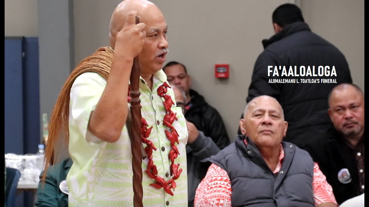 Fa'aaloaloga  ole Maliu o Ali'imalemanu L. Toa'iloa(09.06.2022)