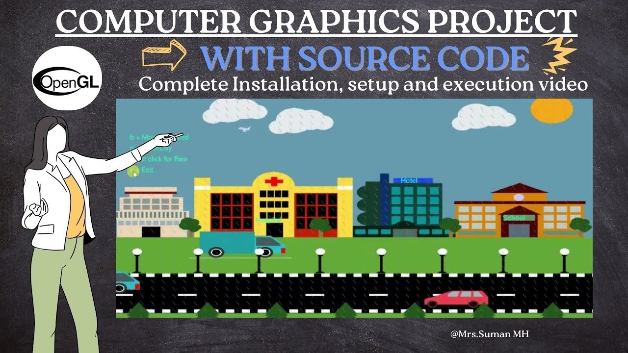 City View | OpenGL Project | Computer Graphics Project | With Source ...