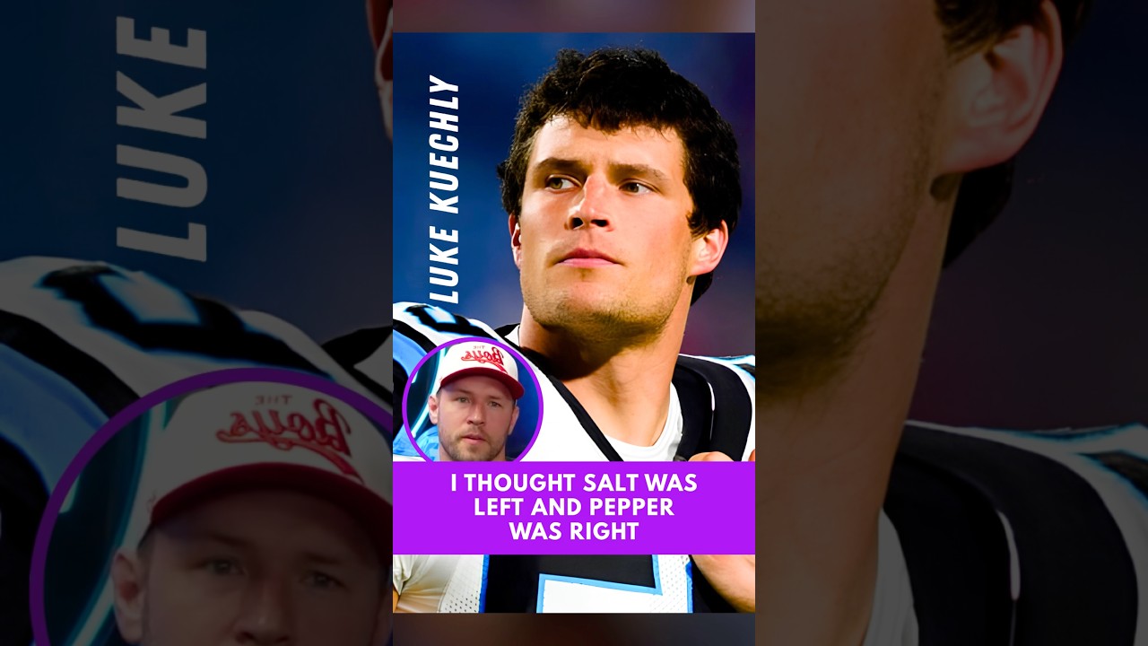 Luke Kuechly FINALLY Understood the “Salt & Pepper” Call 😭 #shorts #nfl #nflfootball #nflhighlights