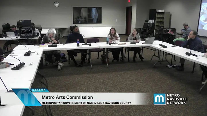 11/20/25 Metro Arts Commission