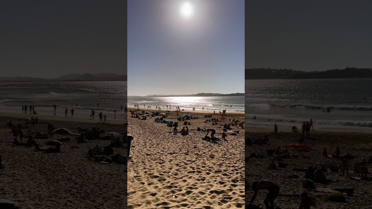 SOMO (CANTABRIA) CAMPING LATAS, PLAYA DE SOMO, SURF Y SKATE 🌊 #short #turismo