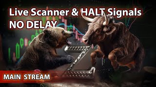 🌊Live Scanner and Day Trade Ideas, NO DELAY. Morning Gappers Momentum and Halt Scanner 08/03/2026