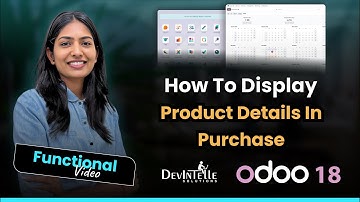 How To Display Product Details In Purchase In Odoo