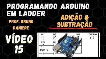 Programando Arduino em Ladder - vídeo 15 - Adição e subtração