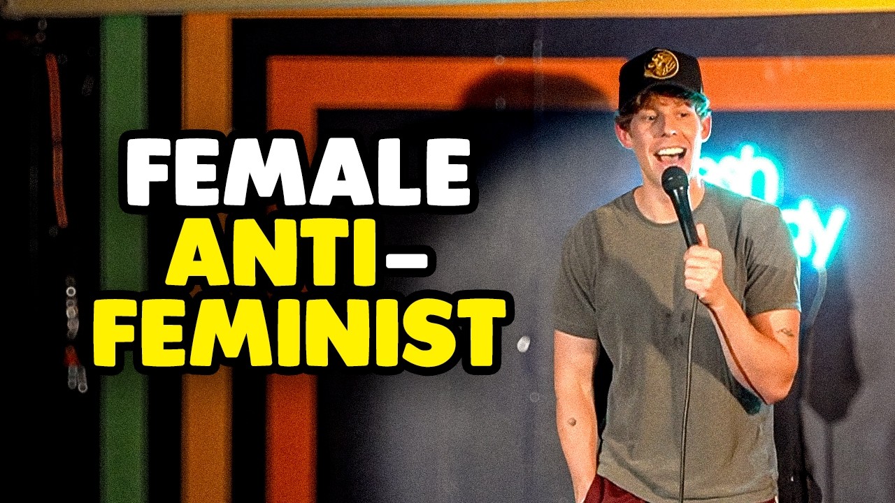 The Only Tradwife at a Feminist College | Lucas Zelnick Crowd Work Comedy