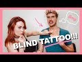 Blindfolded Tattoo Challenge w/ Joey Graceffa!