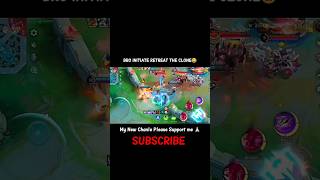 BRO INITIATE RETREAT THE CLONE 😂 #mobilelegends #mmlb #MMLB #mobilelegendsbangbang
