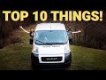 10 Things We LOVE About Our Van!!!