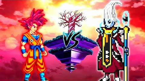 Son Goku DBS V4 OP (all form) VS Whis V2 OP in Mugen