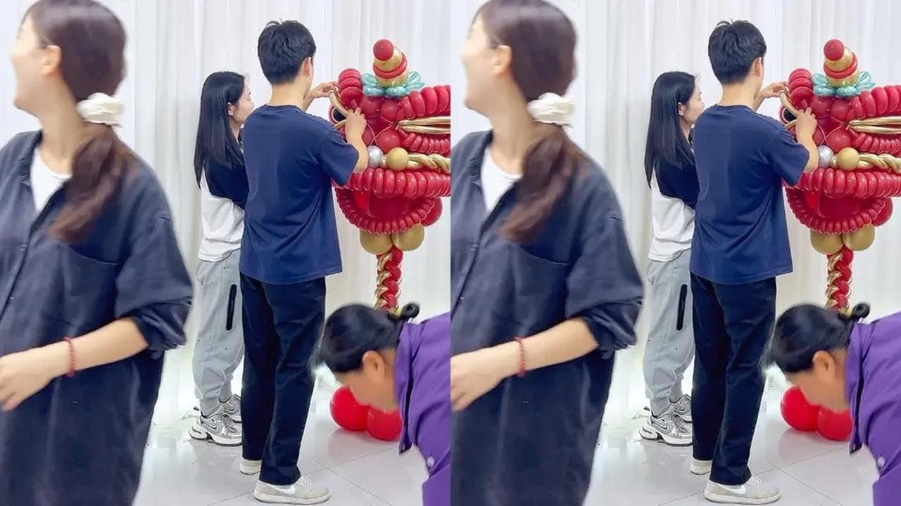 Balloon party, aesthetics party, lion dance teaching, 980 yuan to learn balloon party with balloon