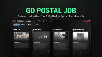 FiveM Go Postal Job | Level & XP System | ata-gopostal