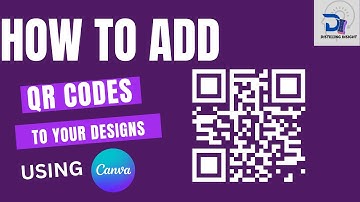 HOW TO ADD QR CODE TO CANVA DESIGNS