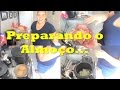 Preparando o almoço no feriado | Dia 15-11-16