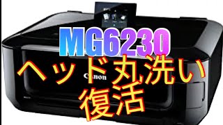 【修理DIY】MG6230 インク詰まり　ヘッド丸洗いで復活